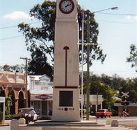 Goomeri War Memorial Clock - Yarra Valley Accommodation