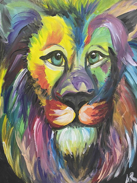 Online Live Streaming Class: Paint The Lion King - Yarra Valley Accommodation 0
