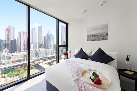 A Cozy 2BR Apt Near Melbourne Central City Views - Yarra Valley Accommodation 0