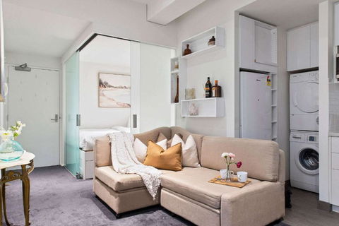A Cozy CBD Studio Near Melbourne Central - Yarra Valley Accommodation 2