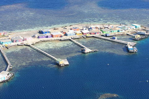 Pink Lake + Abrolhos Islands Scenic Flight - Yarra Valley Accommodation 1