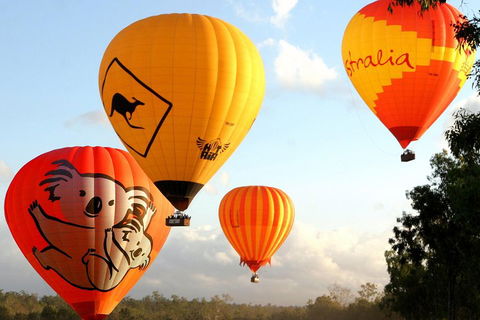 Natural Bridge & Springbrook Waterfalls Tour + Hot Air Balloon With Breakfast - Yarra Valley Accommodation 0