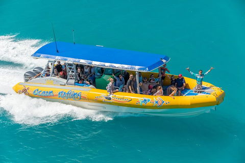 Ocean Rafting Tour To Whitehaven Beach, Hill Inlet Lookout & Top Snorkel Spots - Yarra Valley Accommodation 2