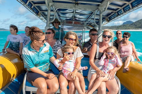 Ocean Rafting Tour To Whitehaven Beach, Hill Inlet Lookout & Top Snorkel Spots - Yarra Valley Accommodation 3