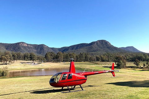 Private Helicopter Flight To Hunter Valley With A La Carte Lunch - For 2 - Yarra Valley Accommodation 2