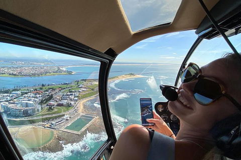 25-30 Minute Newcastle & Macquarie Helicopter Shared Flight - Yarra Valley Accommodation 5